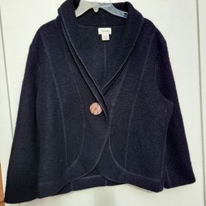 Wool Cardigan Sweater